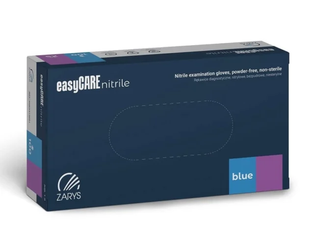 ZARYS Rękawice nitrylowe EASYCARE NITRILE BLUE