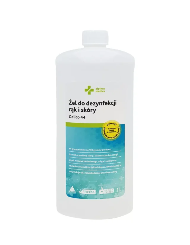 ALPINUS Żel do dezynfekcji rąk i skóry GELICO 44