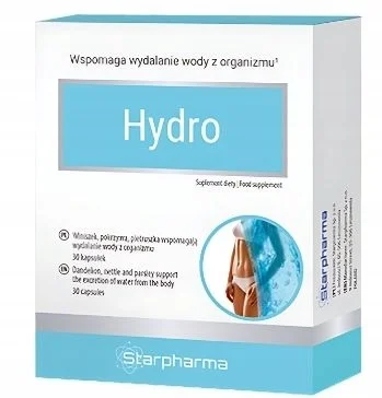 STARPHARMA Wydalanie wody z organizmu HYDRO 30 kapsułek