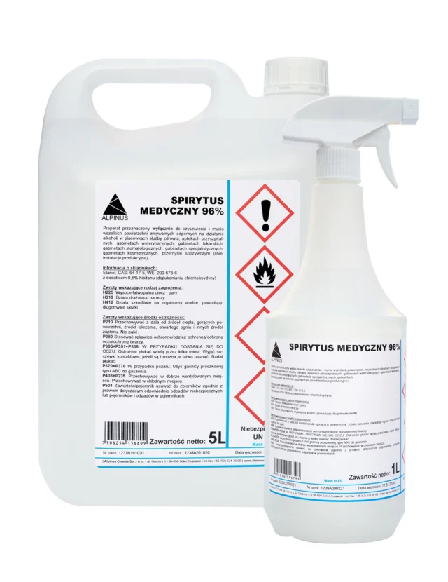 ALPINUS Spirytus medyczny 96%