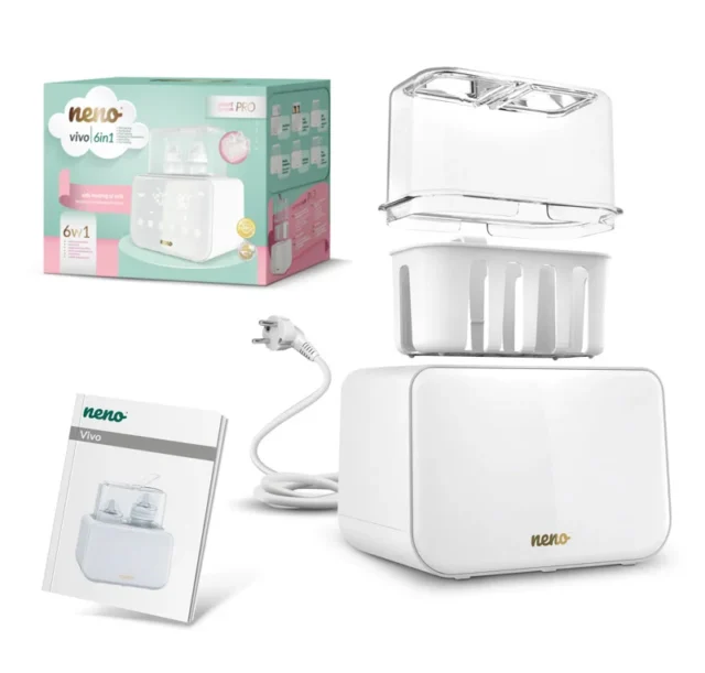 NENO Sterylizator i podgrzewacz do butelek 6w1 VIVO