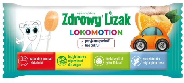 STARPHARMA Zdrowy lizak MNIAM-MNIAM LOKOMOTION