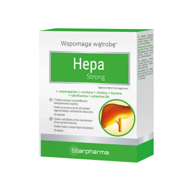 STARPHARMA HEPA STRONG 30 tabletek
