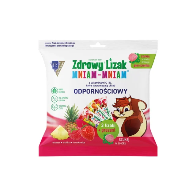 STARPHARMA Zdrowy lizak MNIAM-MNIAM + prezent