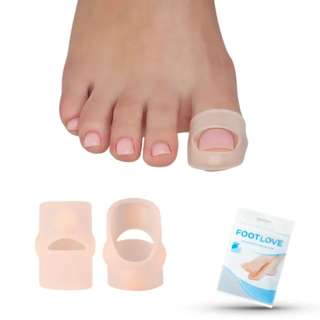 FOOTLOVE Nakładki silikonowe na wrastający paznokieć N75 2 sztuki