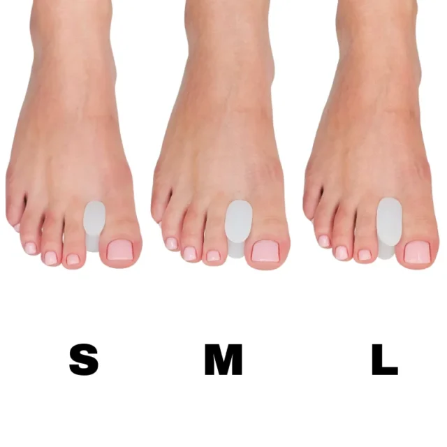 FOOTLOVE Kliny żelowe międzypalcowe na haluksy do chodzenia N02 2 sztuki