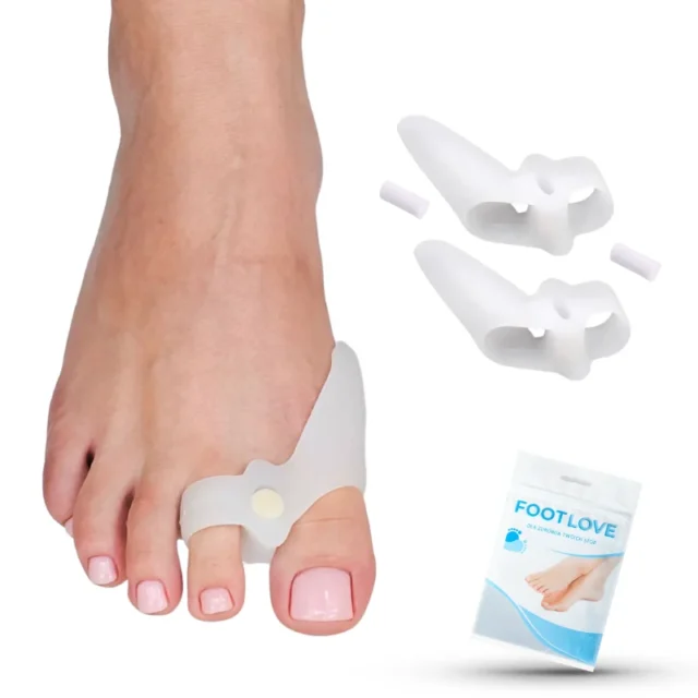 FOOTLOVE Klin silikonowy na haluks z osłoną palca i regulacją N05 2 sztuki