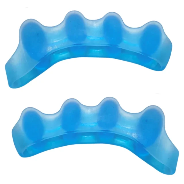FOOTLOVE Multi separatory żelowe na palce stóp na haluksy N16 Niebieskie 2 sztuki