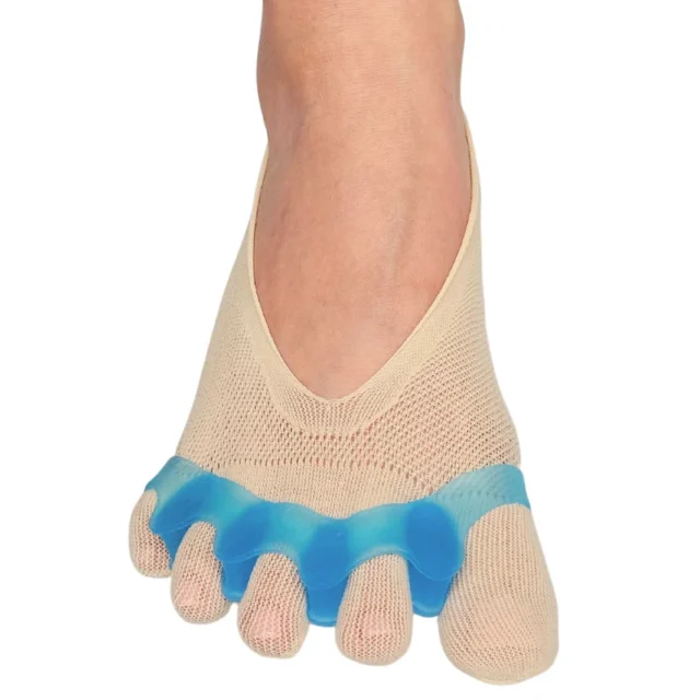 FOOTLOVE Multi separatory żelowe na palce stóp na haluksy N16 Niebieskie 2 sztuki