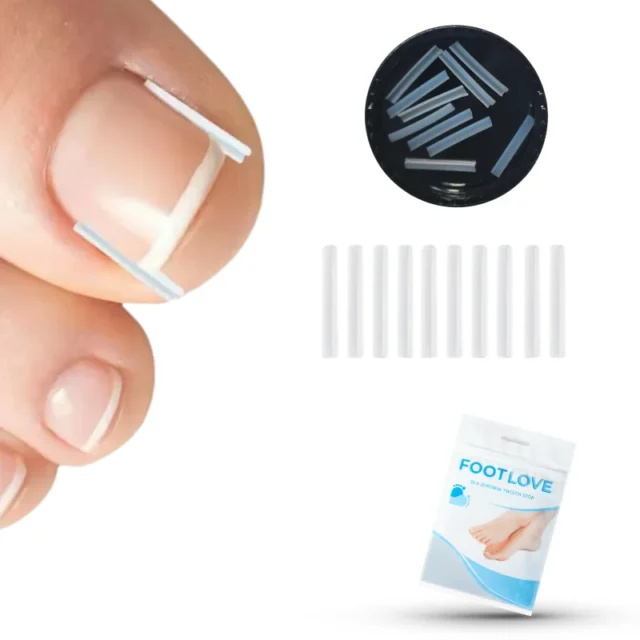 FOOTLOVE Paski ochronne na wrastające paznokcie N92 10 sztuk