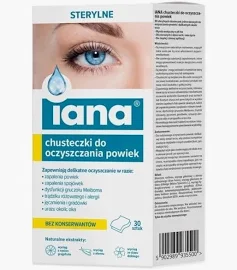 STARPHARMA Chusteczki do oczyszczania powiek IANA 30 sztuk
