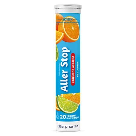 STARPHARMA ALLER STOP 20 tabletek musujących