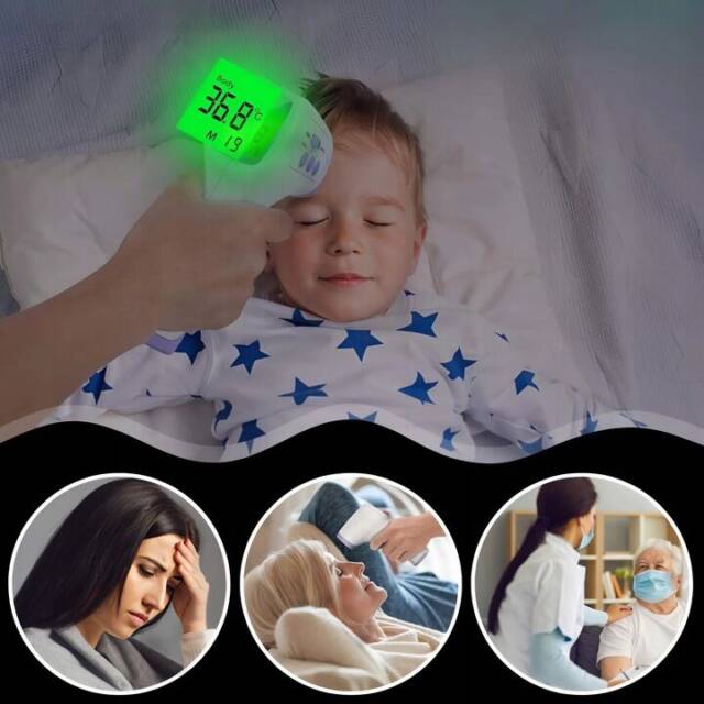 REHAMED Termometr bezdotykowy HL-E31