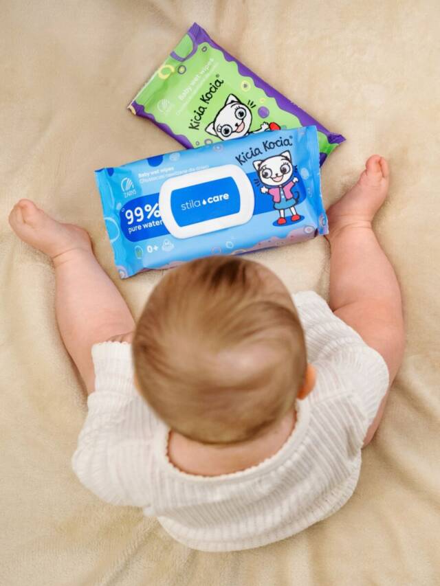ZARYS Chusteczki nawilżane dla dzieci KICI KOCIA 64 sztuki