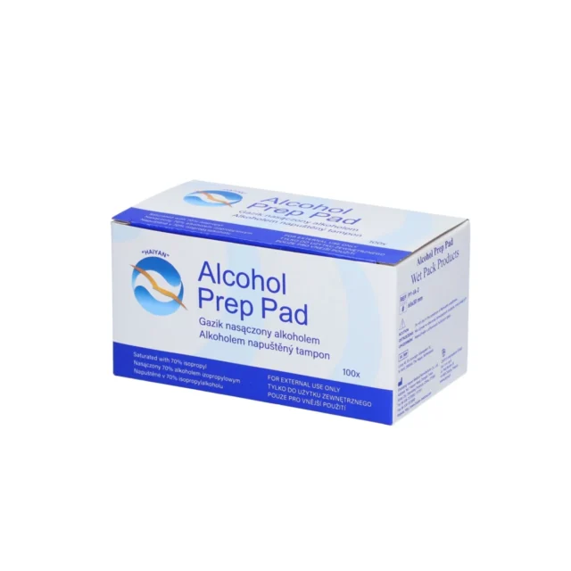 ZARYS Gaziki nasączone alkoholem sterylne PREP PAD 65mmx30mm 100 sztuk